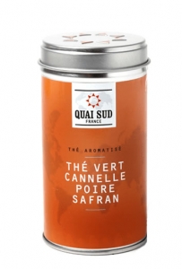 THÉ VERT CANNELLE POIRE SAFRAN 75g
