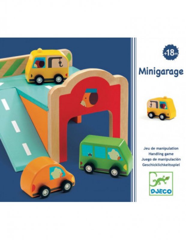 MiniGarage - Jeu de manipulation - Djeco 