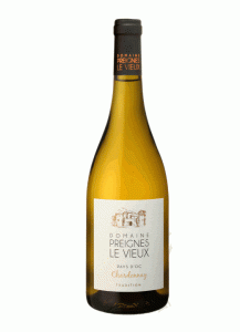 Chardonnay Dm de Preignes le vieux 75cl - Vin blanc