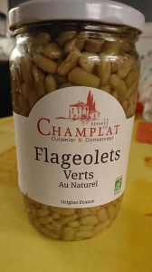 Flageolets verts au naturel Bio