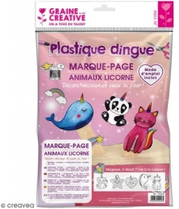 Kit Animaux Licorne - Plastique dingue - Graine créative