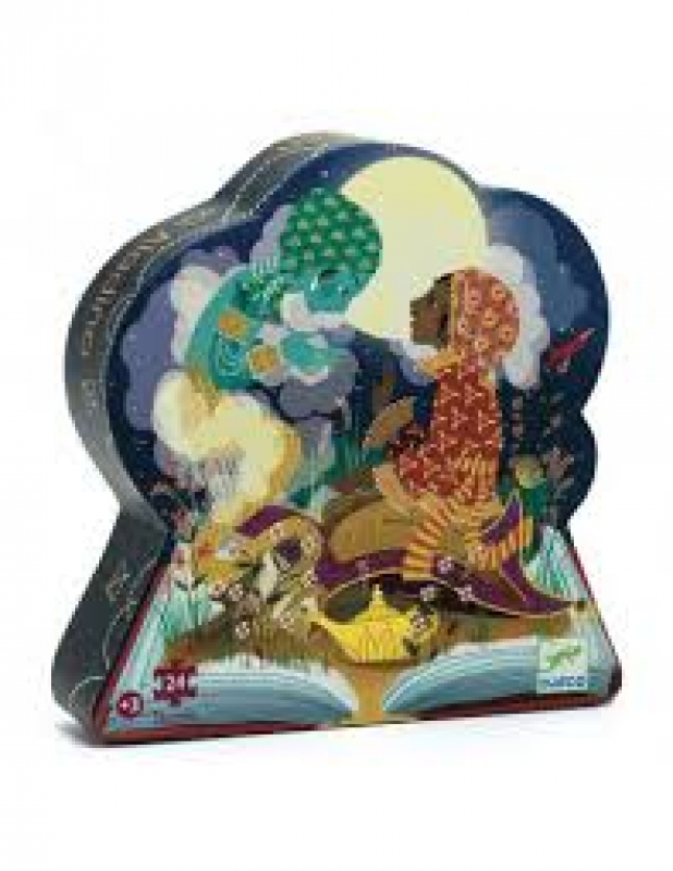 Aladin - puzzle silhouette 24 pièces - Djeco