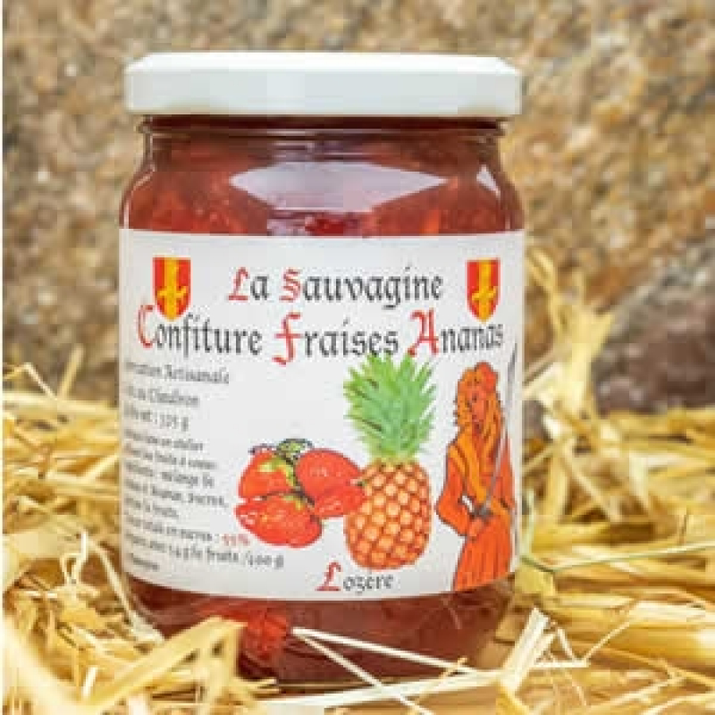 Confiture Fraises – ananas