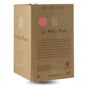 Petit Pont Rosé Dm de Preignes BIB 5L - Vin rosé