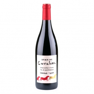 St Guilhem Le Désert Rouge BIO Dm Cavalier 75cl - Vin rouge