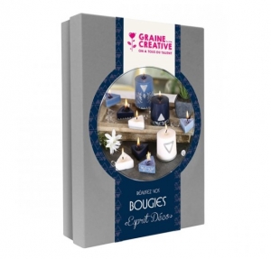 Kit bougies "Esprit Déco" - Graine créative